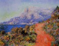 El Camino Rojo cerca de Menton Claude Monet